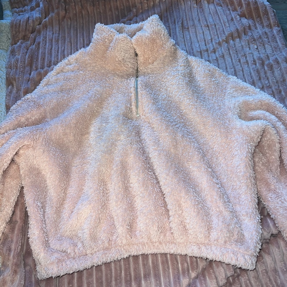H & M hoodie pink